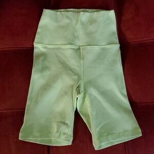 Offline Ribbed Lime Green Shorts